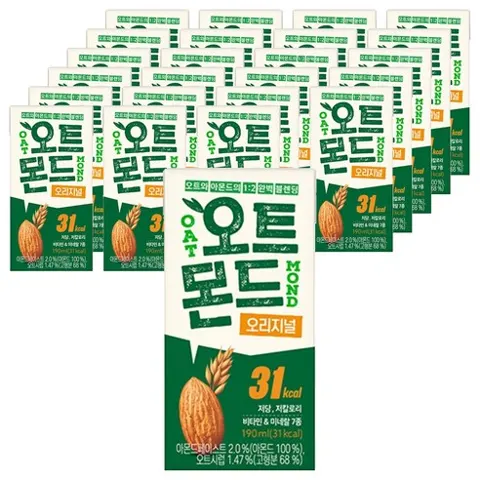 오트몬드 오리지널 190ml 24개 12,400원 (무료)