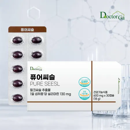 퓨어씨슬 밀크씨슬 30캡슐 (3,000원/네멤무배)