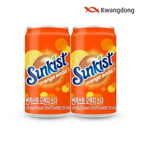 썬키스트 과일소다 190ml 30캔 (임박) (8,860원/무료)