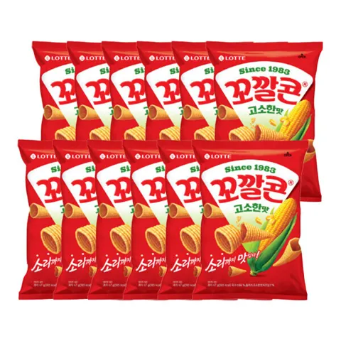 꼬깔콘 고소한맛 67g 12입 (11,060원/무료)