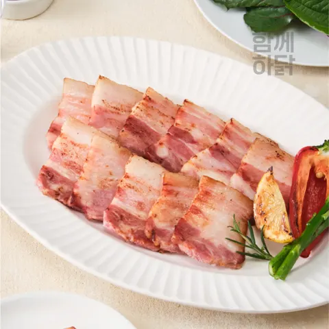 함께하닭 훈제 삼겹살 슬라이스 400g x 3팩