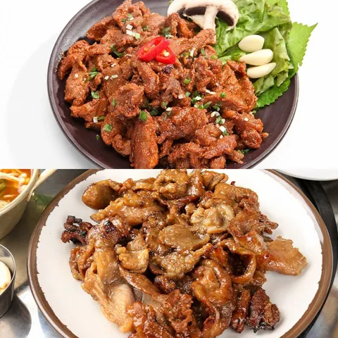 제주돈 고추장/간장 불고기 5+5팩 (총 2.5kg)