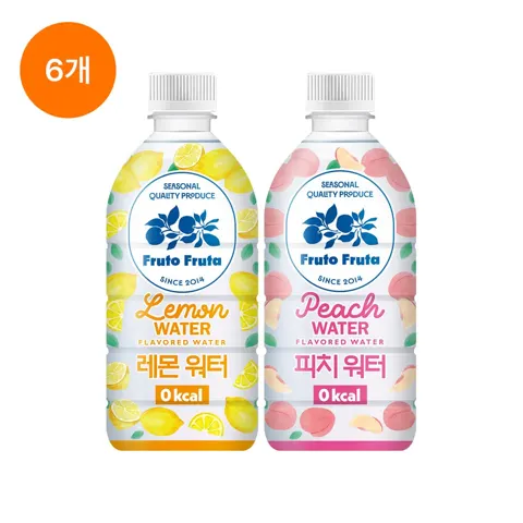 쟈뎅 플레이버 워터 500ml x 6pet