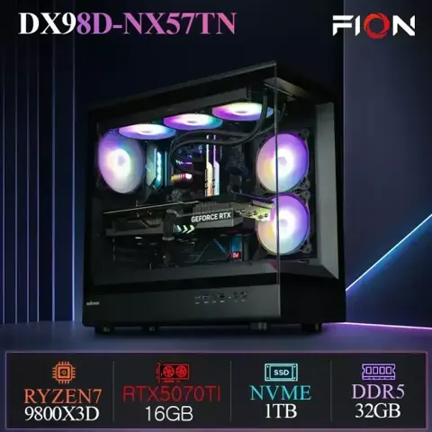 9800X3D RTX5070Ti 32GB 1TB 완본체