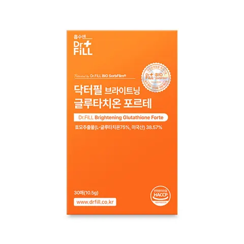닥터필 글루타치온 포르테 필름 75% 순도 100mg 30매 x 1케이스 (4,900원/무료)