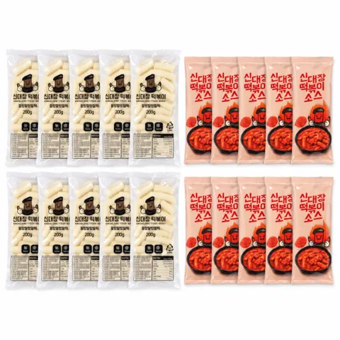 G마켓 신대장떡볶이1인분230그램 10팩 13,480원 무배
