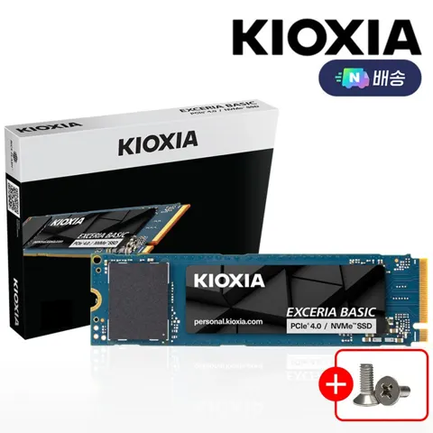 키오시아 EXCERIA BASIC PCIe4.0 PC SSD 1TB/2TB