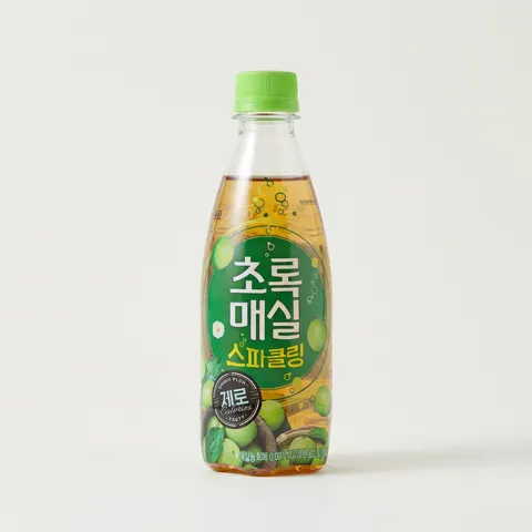초록매실 스파클링 제로 350mL x 20개 (9,900원/무료)
