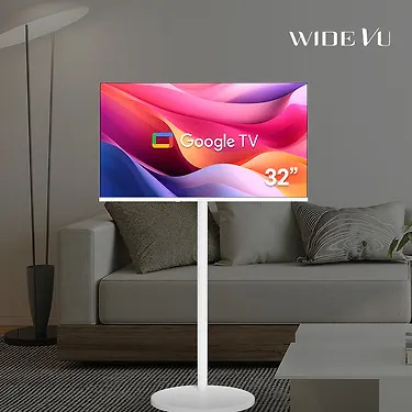 와이드무빙뷰 32인치 HD스마트TV+삼탠바이미 화이트 set 222,270원 (무료)