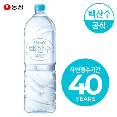 넾다 백산수 무라벨 2L 24병