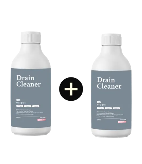 닥터클로 배수구 클리너 500ml 1+1