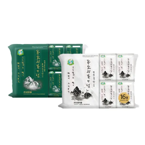 지도표 성경김 독도에디션 16봉 2개 9,900원(무료배송)