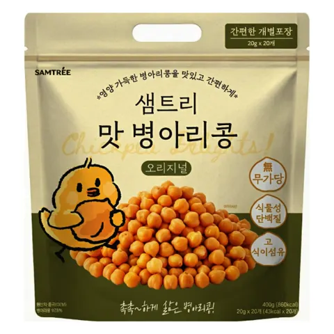 샘트리 맛 병아리콩 오리지널 20g 20개입 (9,400원/무료배송)