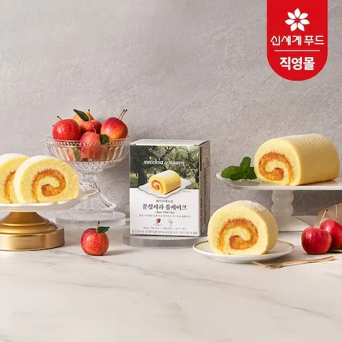 문경사과 롤케이크 250g 2개 (8,910원/무료배송)