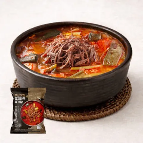 금강 육개장 630g 4팩 (13,900원/N멤버십 무배)