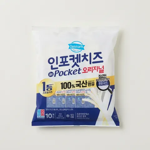 동원 덴마크 인포켓치즈 오리지널 20g 30개 (16,920원/무료)