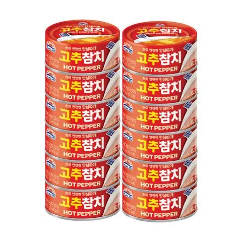 사조 고추참치 12입(100gx6+85gx6)