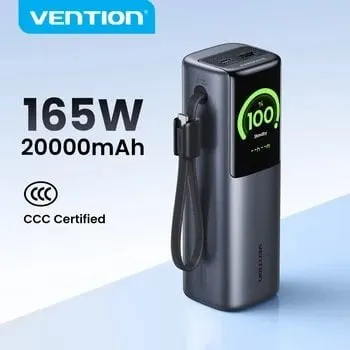 벤션 20000mAh($19), 유그린 슬림 30W 10000mAh ($39)외/무료