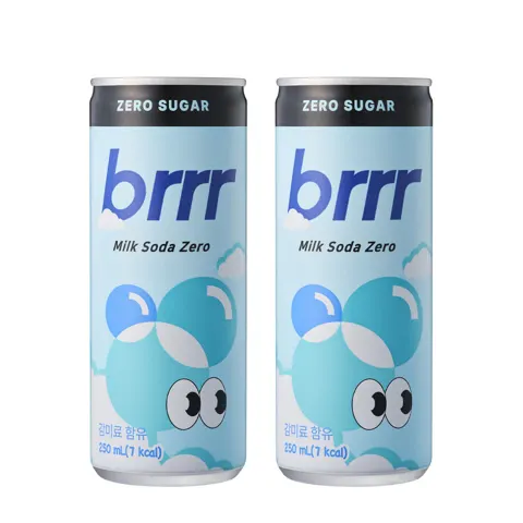 부르르 밀크소다제로 밀크 250ml X 30캔