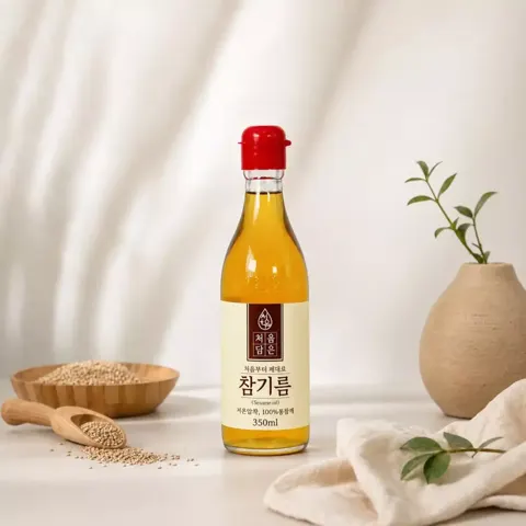 저온 착유 참기름 & 들기름 700ml (11,600원 / 무배)