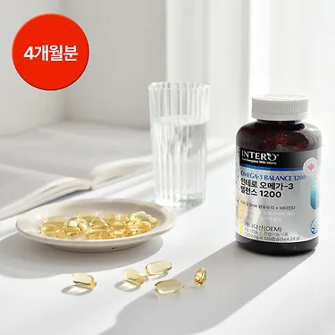 인테로 오메가3 1202mg 120캡슐 4개월분 (18,900원/무배)