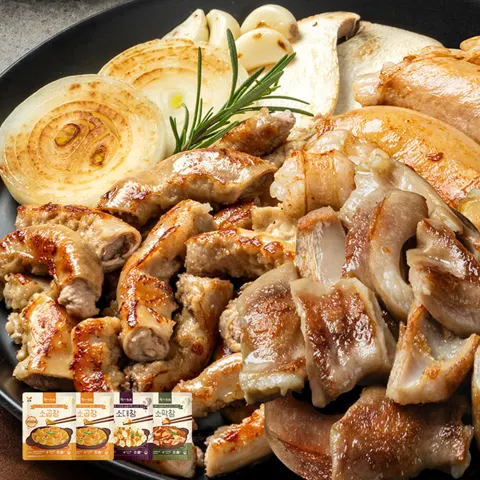 소곱창 2팩+대창 1팩+막창 1팩 세트 860g (20,510원/무료)