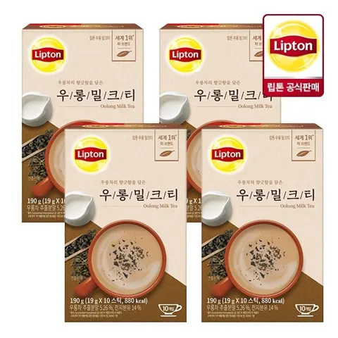 밀크티 우롱 19g 10개입 4개 (6,942원/무료배송)