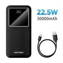 벤션 30000mAh 고속 충전 보조배터리($15), CCC 20000mAh 케이블 내장 보조배터리($12.9) /무료