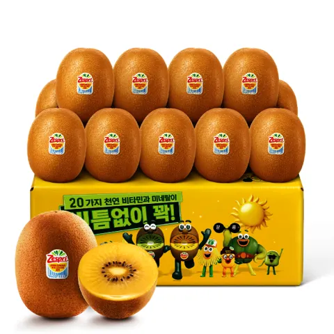 제스프리 썬골드키위 점보 3.1kg 20입(23,310원, 무배)