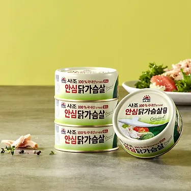 사조 안심 닭가슴살 135g 11캔 외 닭가슴살+참치 골라담기(18,000원/무배)