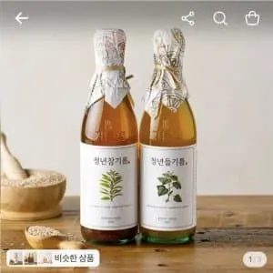 청년참기름,350ml, 1개+청년들기름,350ml, 1개ㅡ15,800원