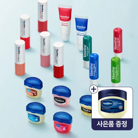 바세린 미니립밤 7g 3개