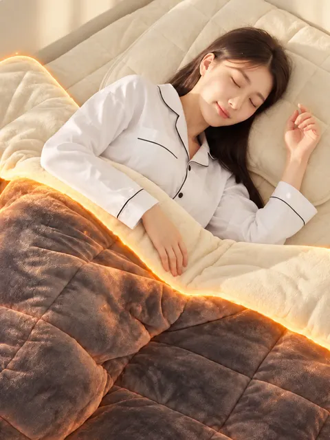 5도업 발열 장모 극세사 차렵이불 (24,720원/무료)
