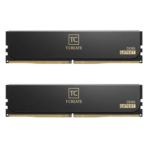 [서린공식] 팀그룹 T-CREATE DDR5-6400 CL34 EXPERT 블랙 패키지 64GB(32Gx2)