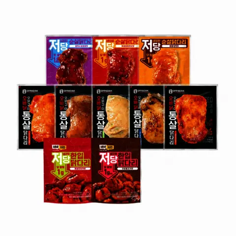 오빠닭x네네치킨 닭다리살 15팩 (31,370원/무료)
