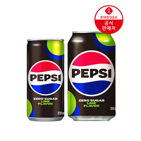 펩시제로슈거 라임향 355ml 24캔+210ml 30캔