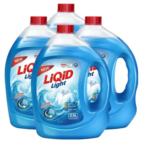 리퀴드 실내건조 중성 세탁 액체세제 2.5L 4개