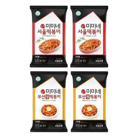 미미네 떡볶이 4봉지 (8인분)