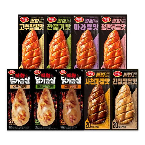 직화 닭가슴살&칼집 닭가슴살 패키지 19,584원 (무료)