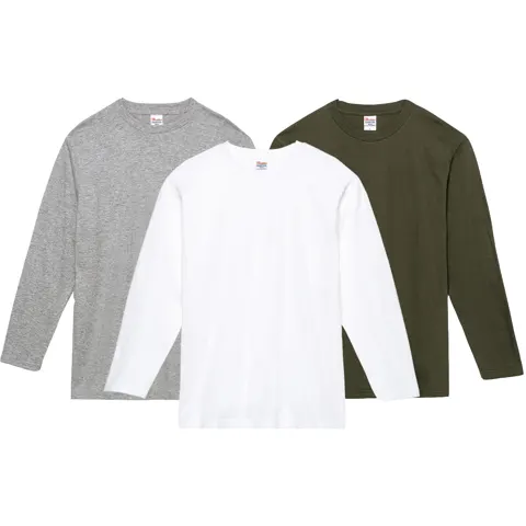 기본 무지 긴팔 티셔츠 9,000원 배송비 3,000원