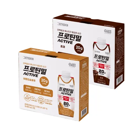 정식품 프로틴밀 체험 3팩 3,500원