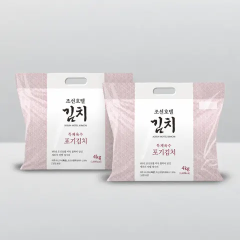 조선호텔 포기김치 8kg (4kg x 2개)