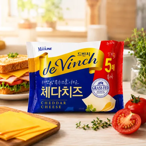 남양 드빈치 체다치즈 340g 80매 (15,820원/무료)