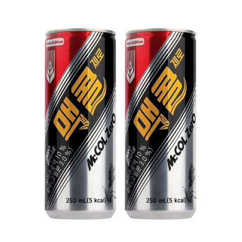 맥콜제로 250ml 60캔 (22,950원/무료)