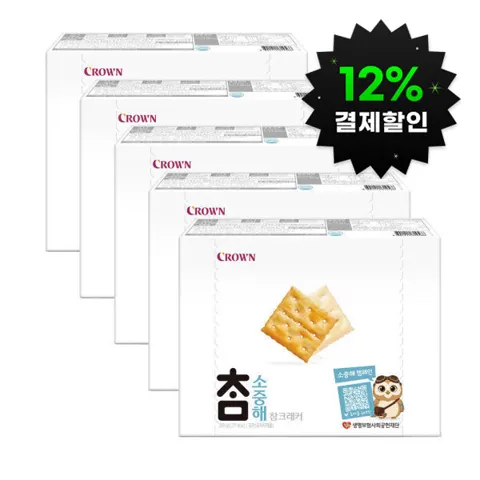 참크래커280g 5개