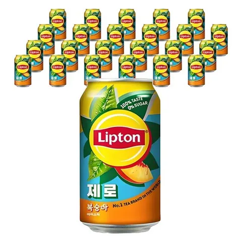 립톤 제로 복숭아 아이스티, 355ml, 24개 11,040원