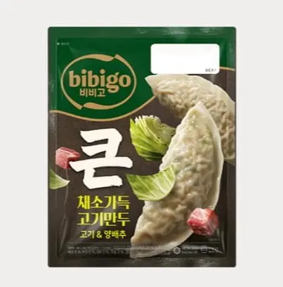 비비고 큰채소 가득 고기 양배추 만두 400g 2봉 (6,980원/멤버쉽무료)