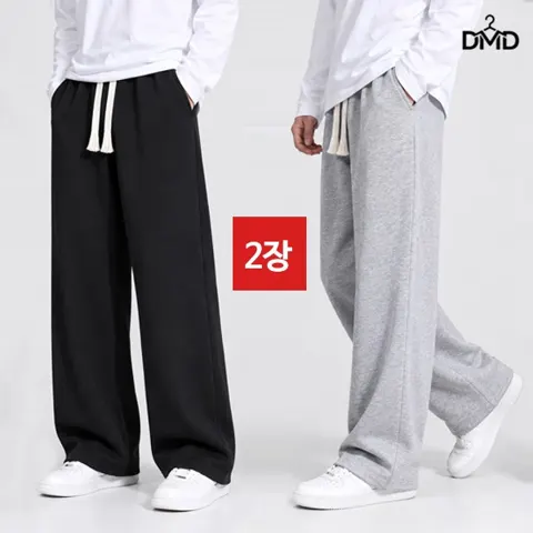 2장세트 트레이닝 츄리닝 남성 남자 밴딩 팬츠 바지 (15,830원)