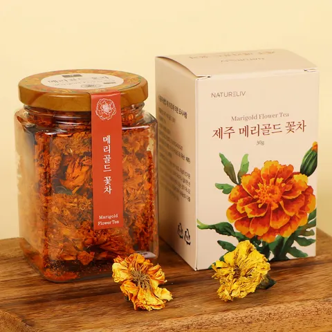 제주도 수제 메리골드 꽃차 30g 15,800원