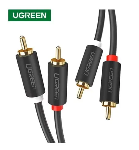 UGREEN-RCA 스테레오 케이블, 2 RCA to 2RCA ($2.86/$7.50 이상 주문 시 무료배송)